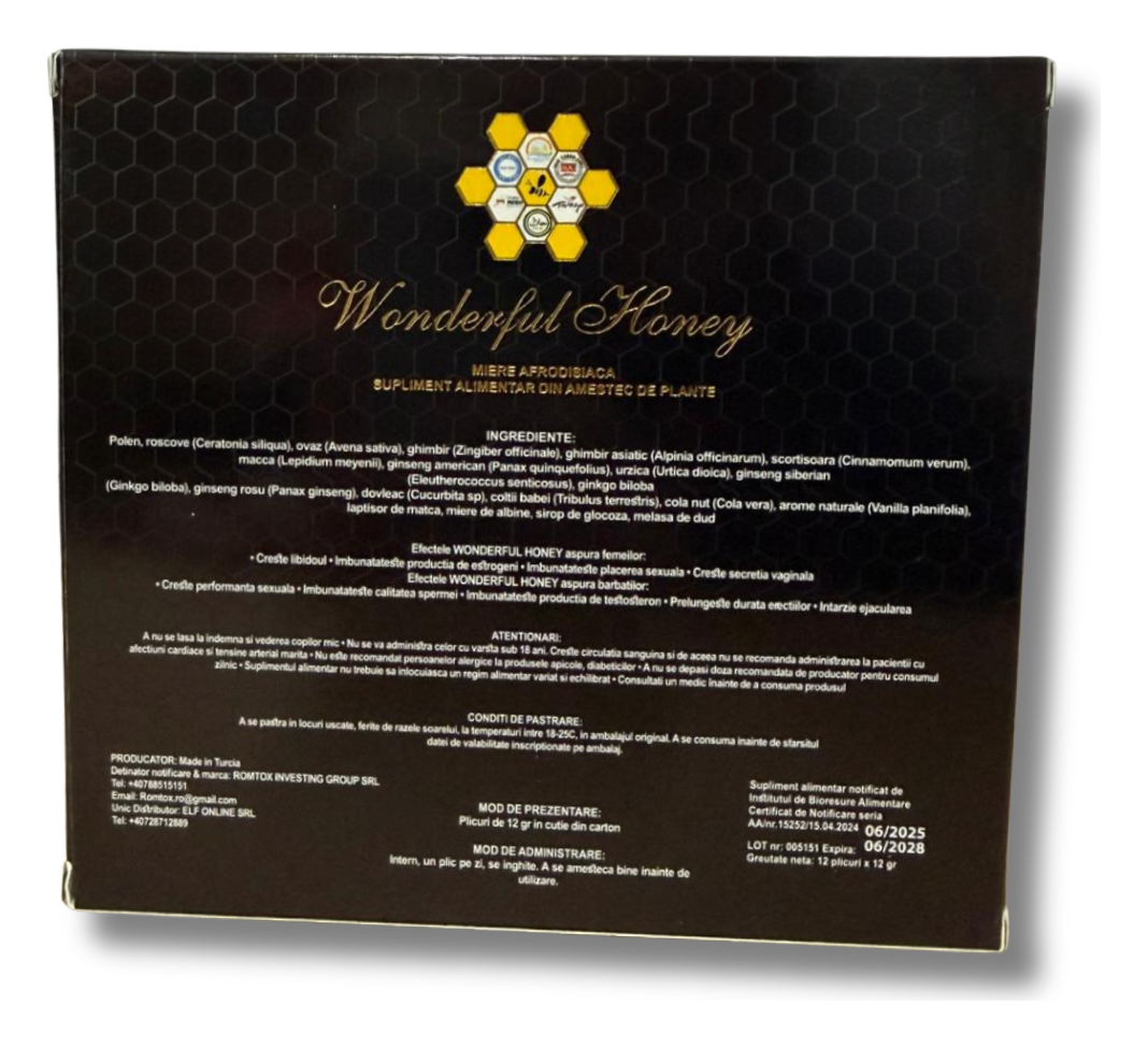Wonderful Honey – 1 plic (12 g)